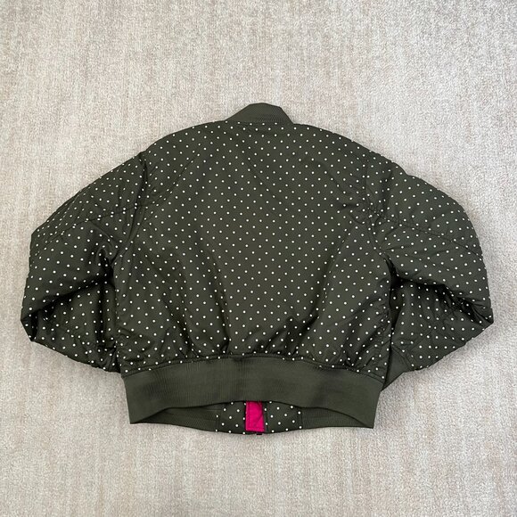 Nike Track and Field Windbomber Polka Dot Zip Up Jacket M - Picture 4 of 10